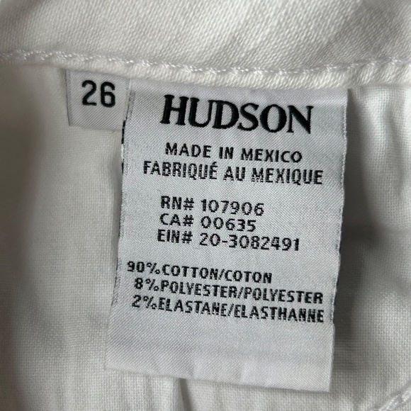 Hudson Holly Women's High-Rise Flare Jeans size 26 "White Horse" color/wash - Picture 6 of 16
